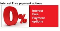 INTEREST FREE PAYMENT OPTIONS
